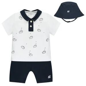 Deacon Navy Baby Boys Summer Set