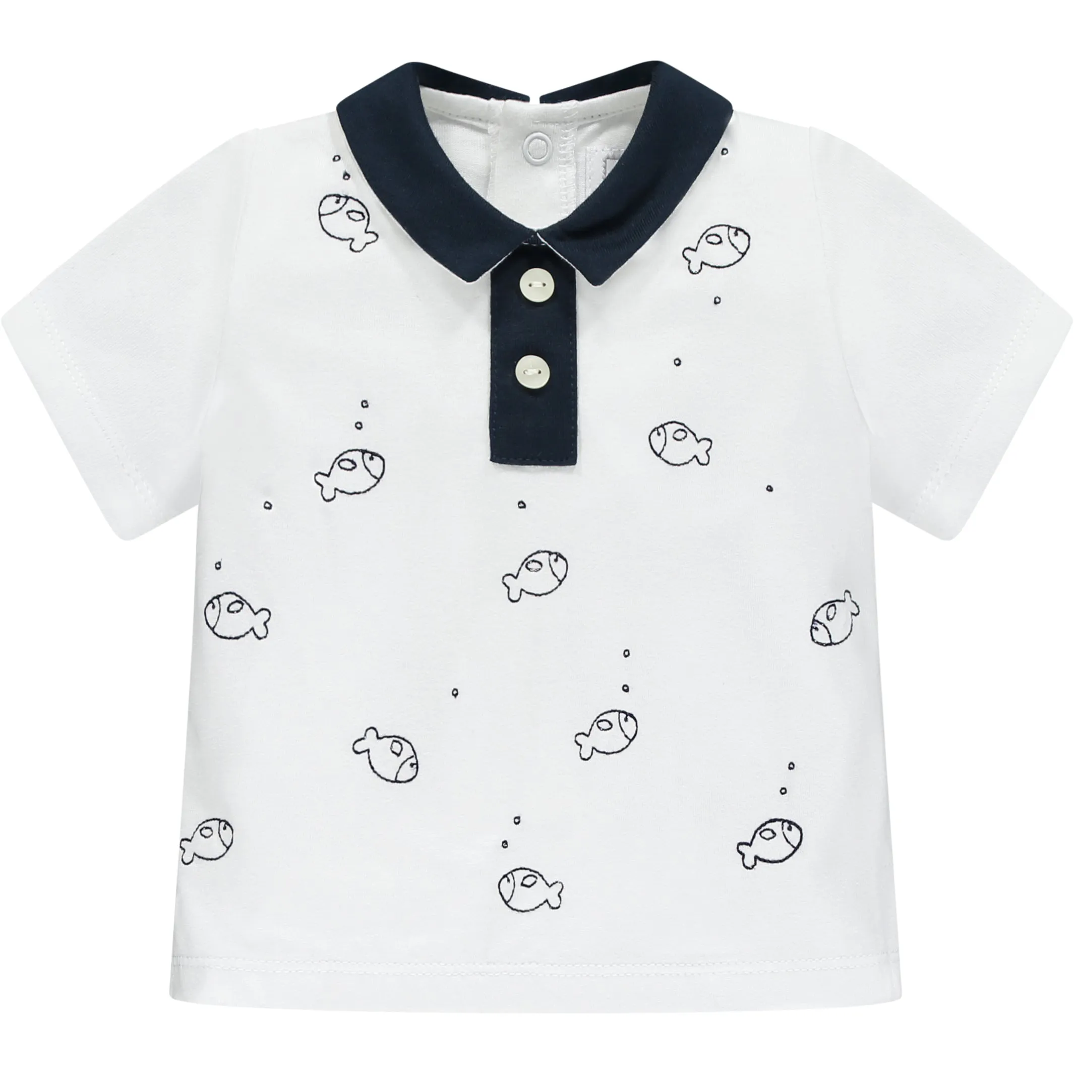 Deacon Navy Baby Boys Summer Set