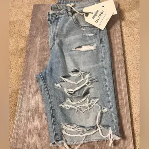 Denim Bermuda Shorts