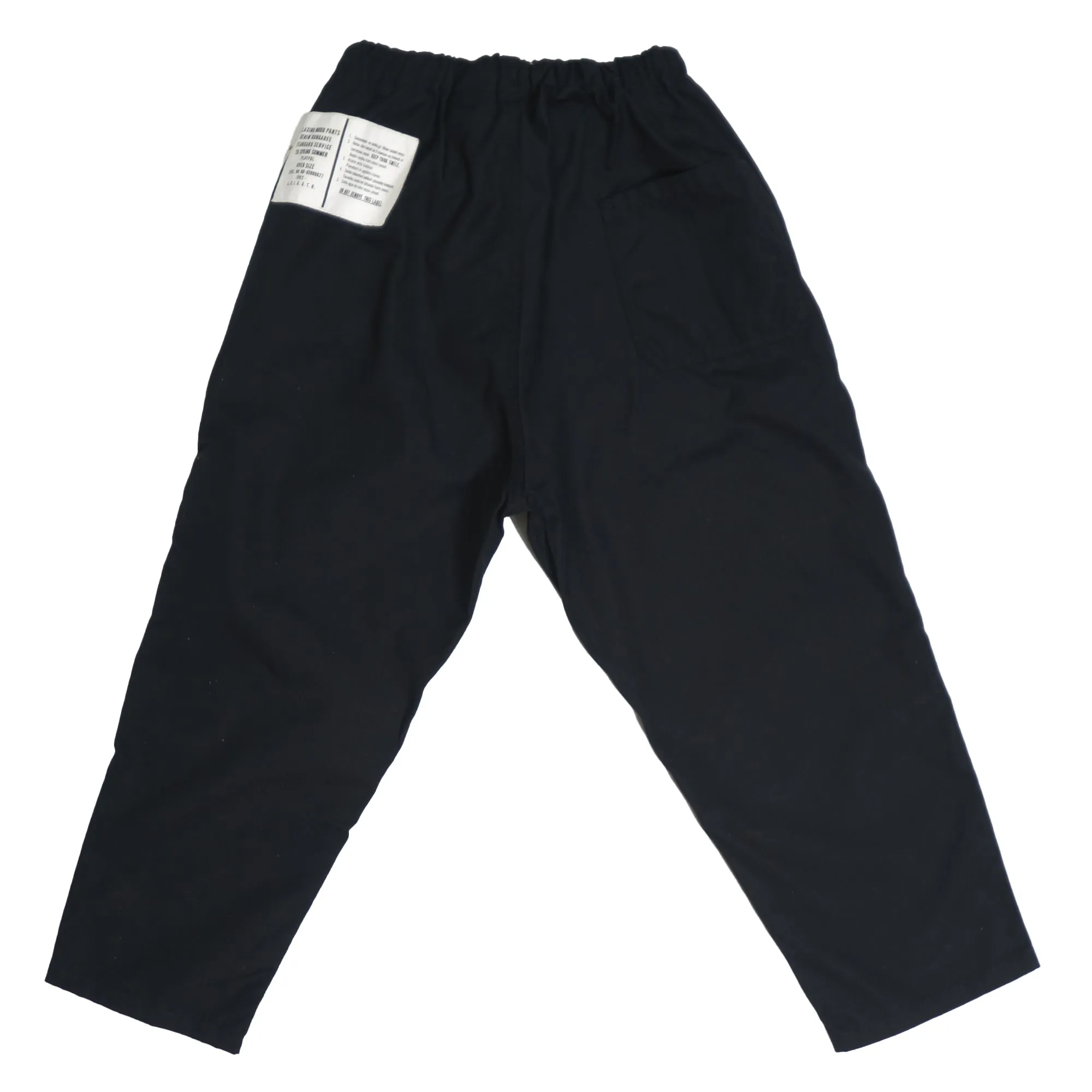 DENIM DUNGAREE PANTS