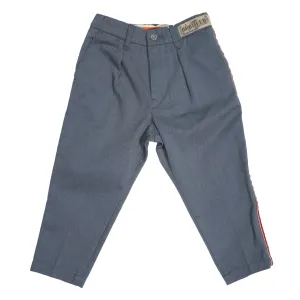 DENIM DUNGAREE PANTS