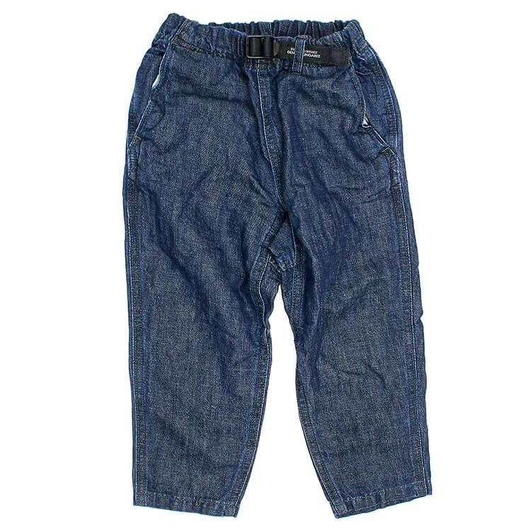 DENIM DUNGAREE PANTS