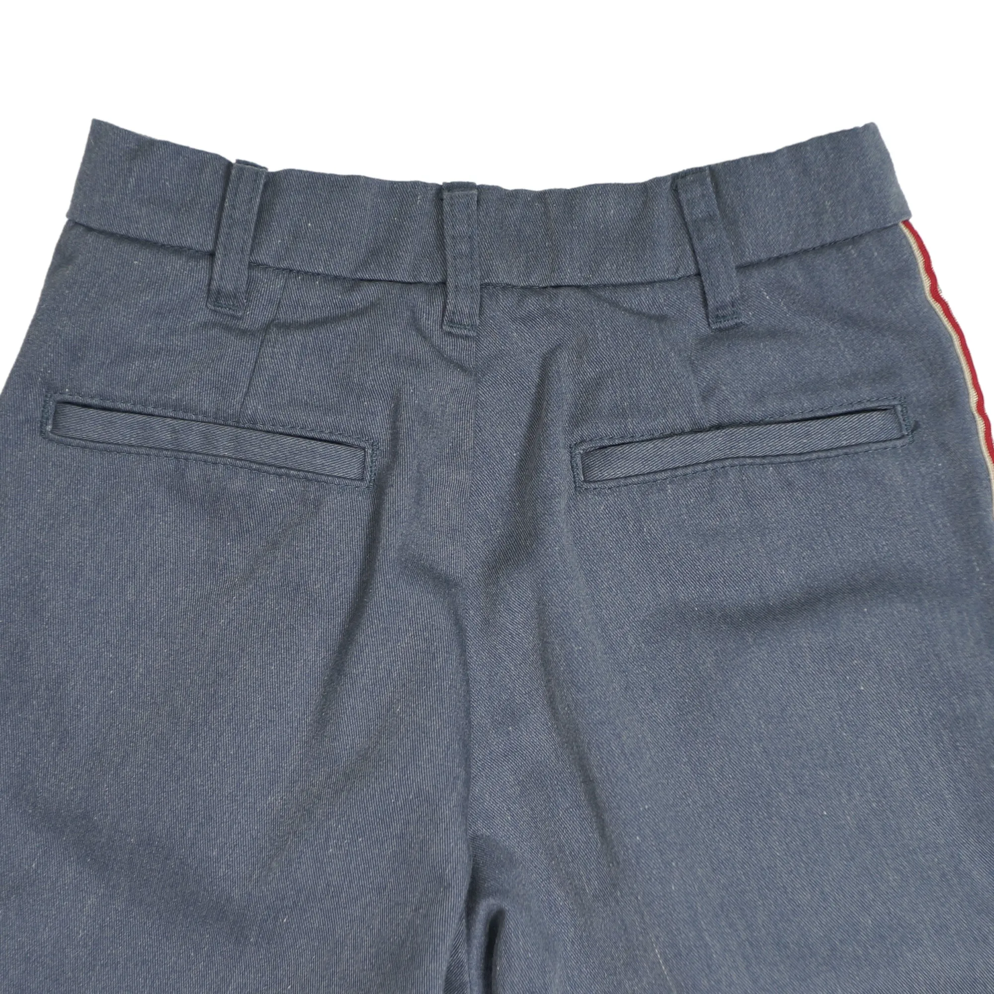 DENIM DUNGAREE PANTS