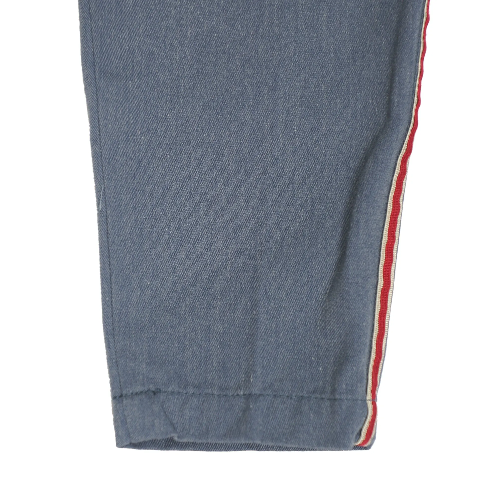 DENIM DUNGAREE PANTS