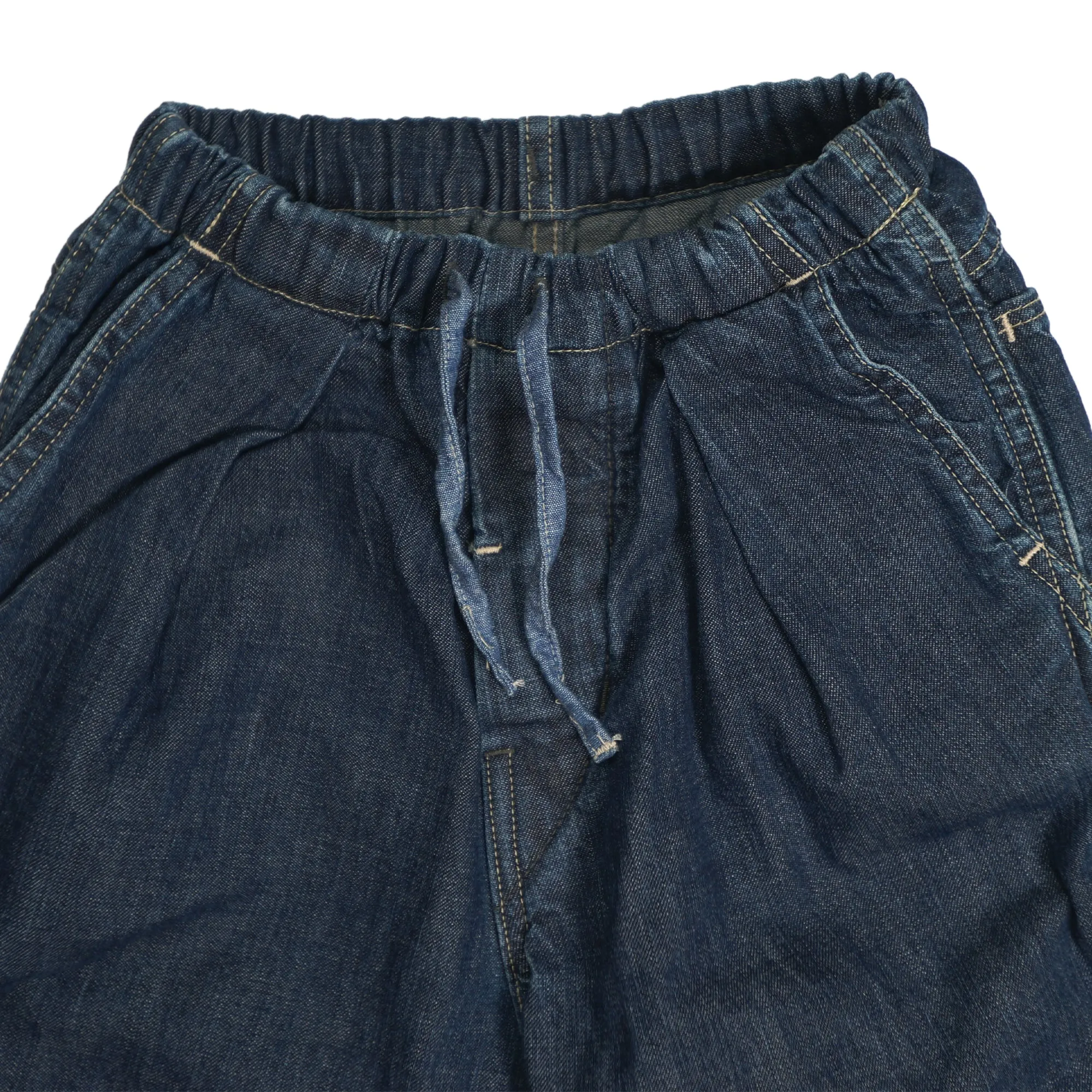 DENIM DUNGAREE PANTS