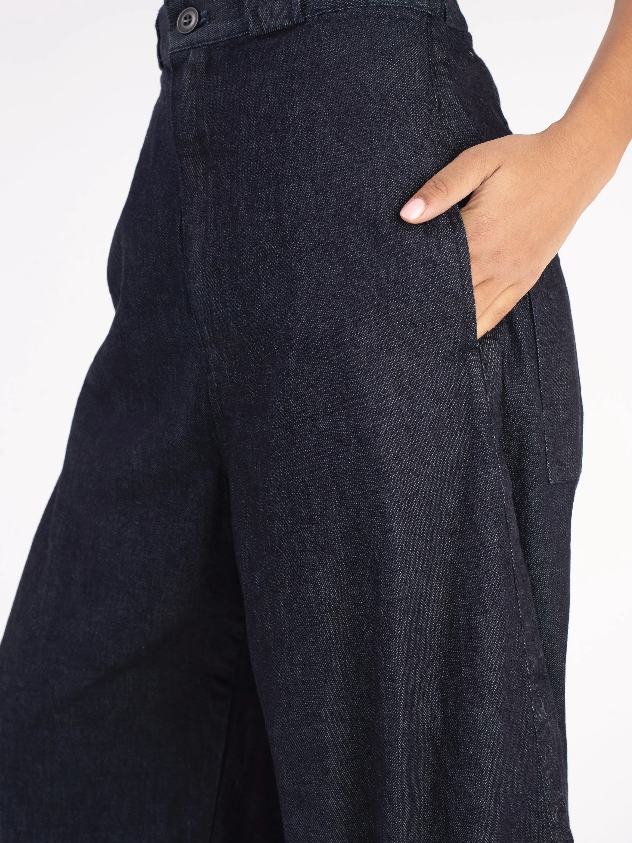 Denim Tulip Pant