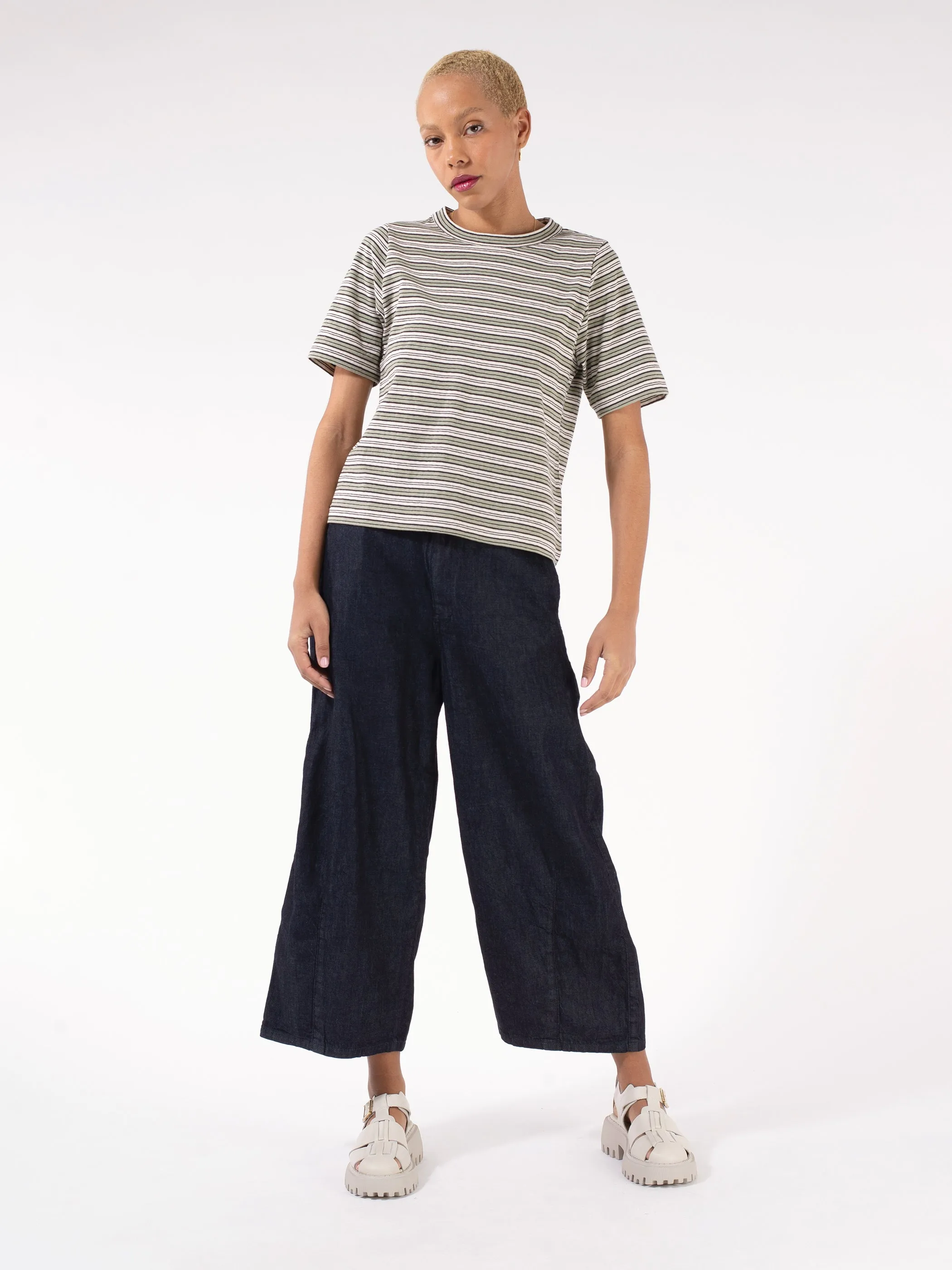 Denim Tulip Pant