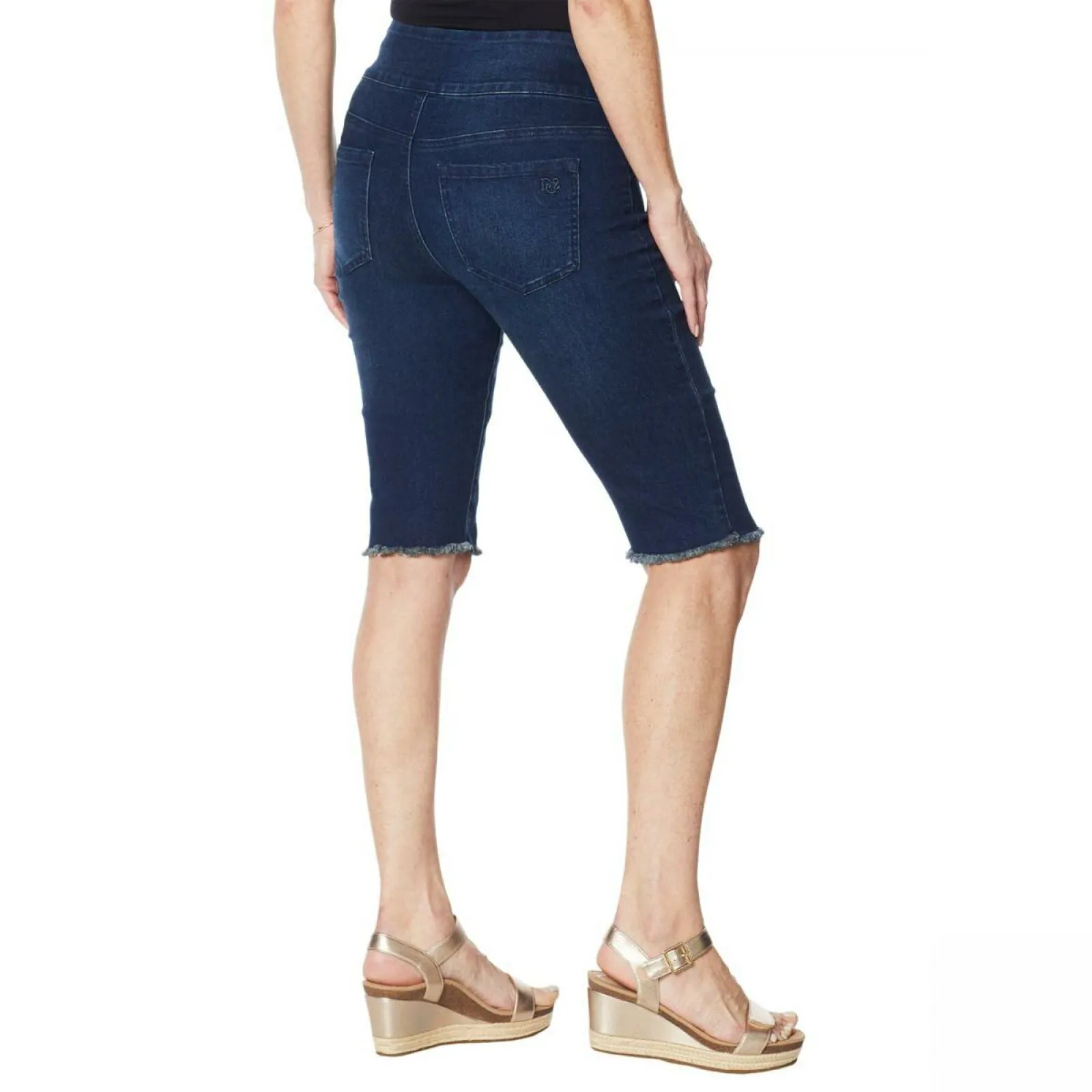 DG2 by Diane Gilman Women's Pull On Bermuda Shorts