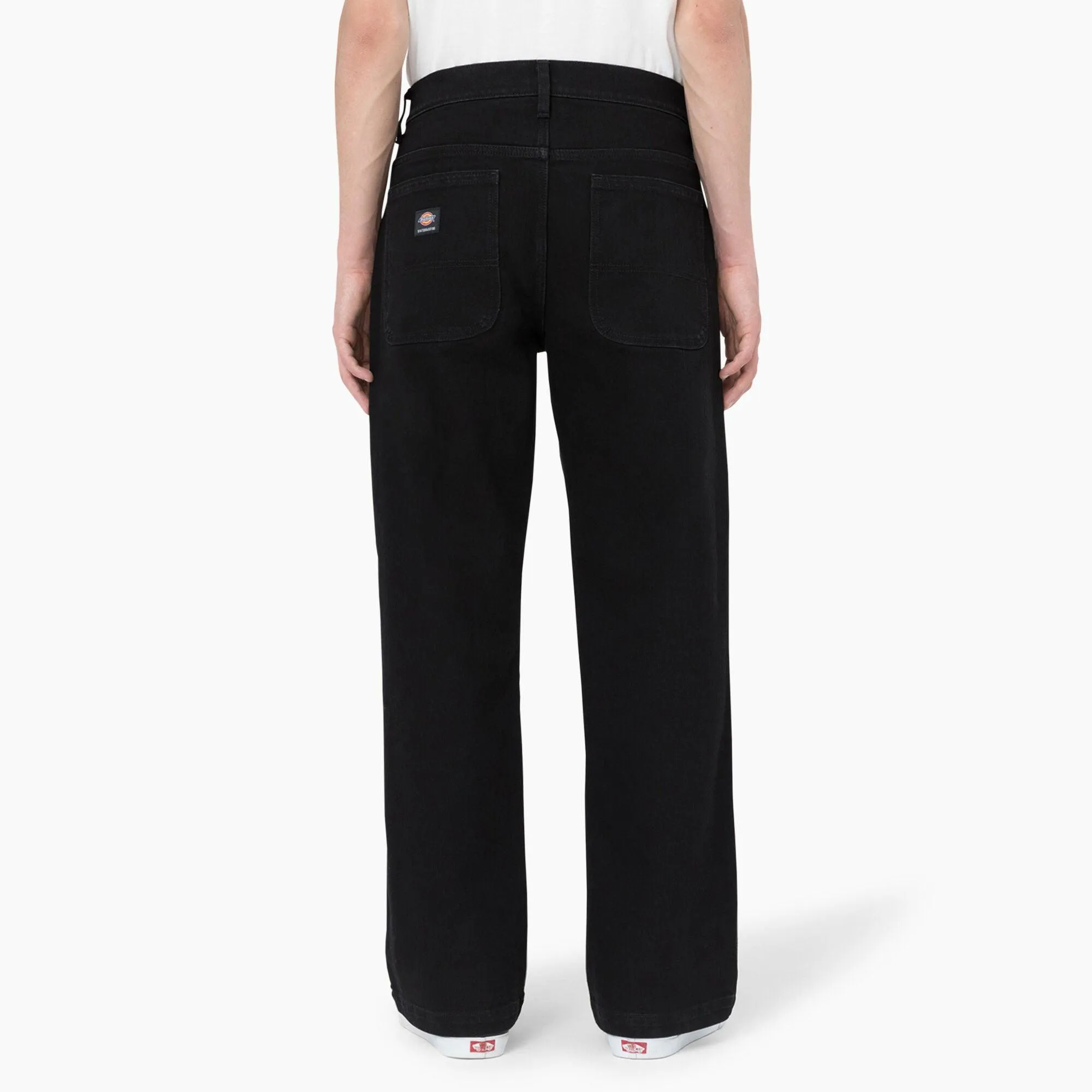 DICKIES Skateboarding Wingville Loose Fit Denim Pants Black
