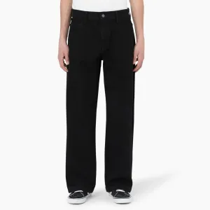 DICKIES Skateboarding Wingville Loose Fit Denim Pants Black