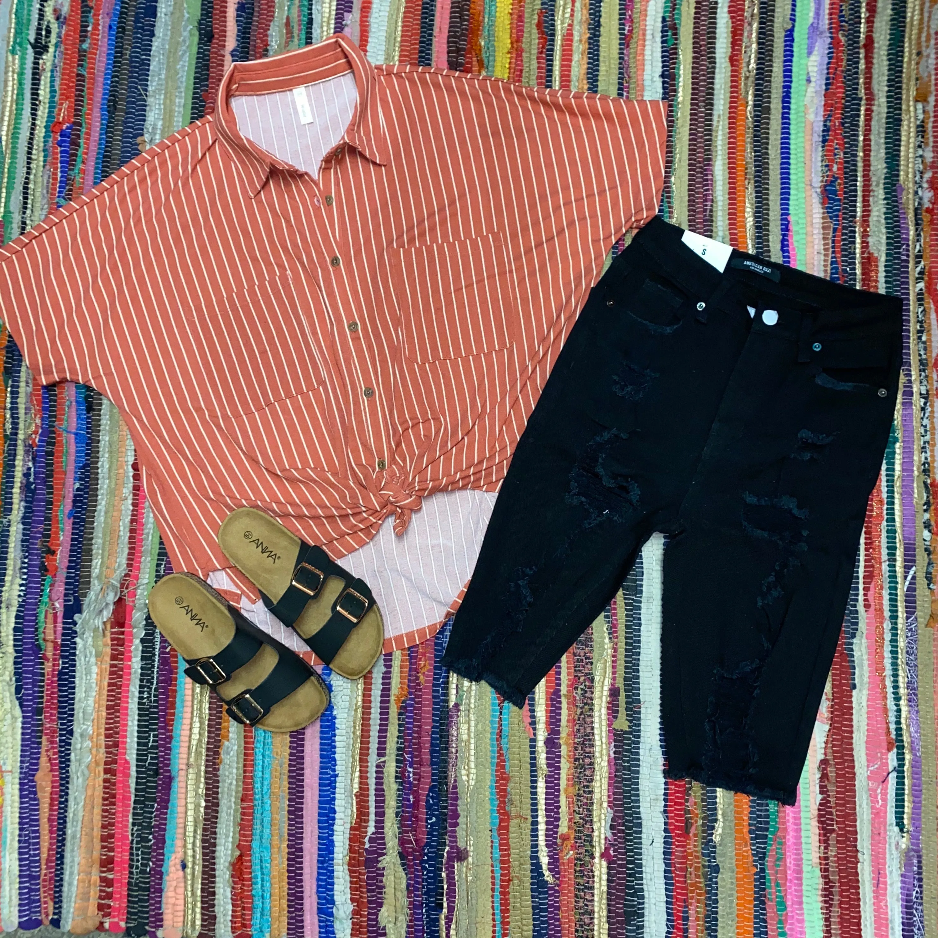 Distressed Long Shorts