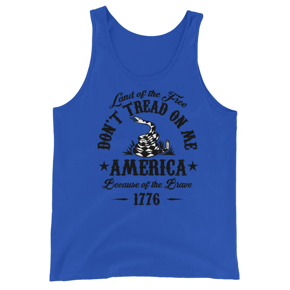 Don’t tread on me Unisex Tank Top