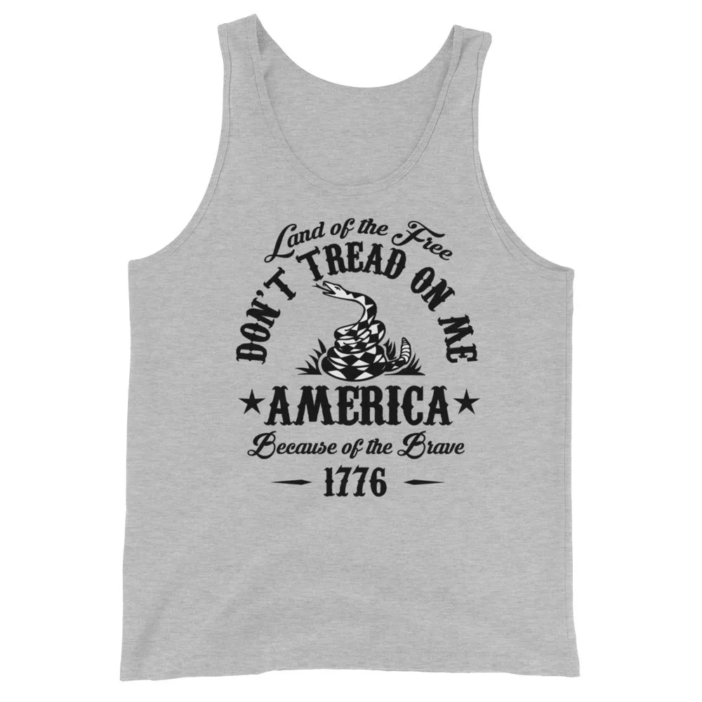 Don’t tread on me Unisex Tank Top