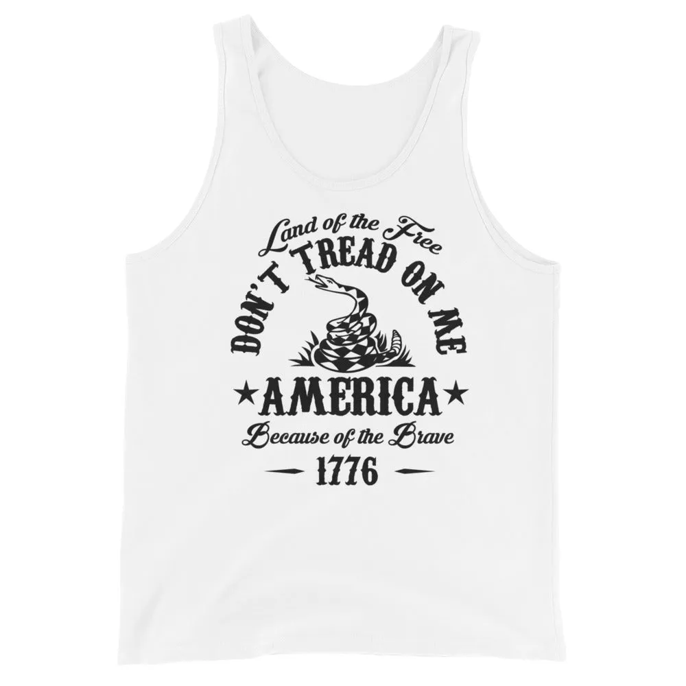 Don’t tread on me Unisex Tank Top