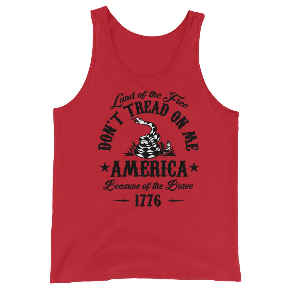 Don’t tread on me Unisex Tank Top