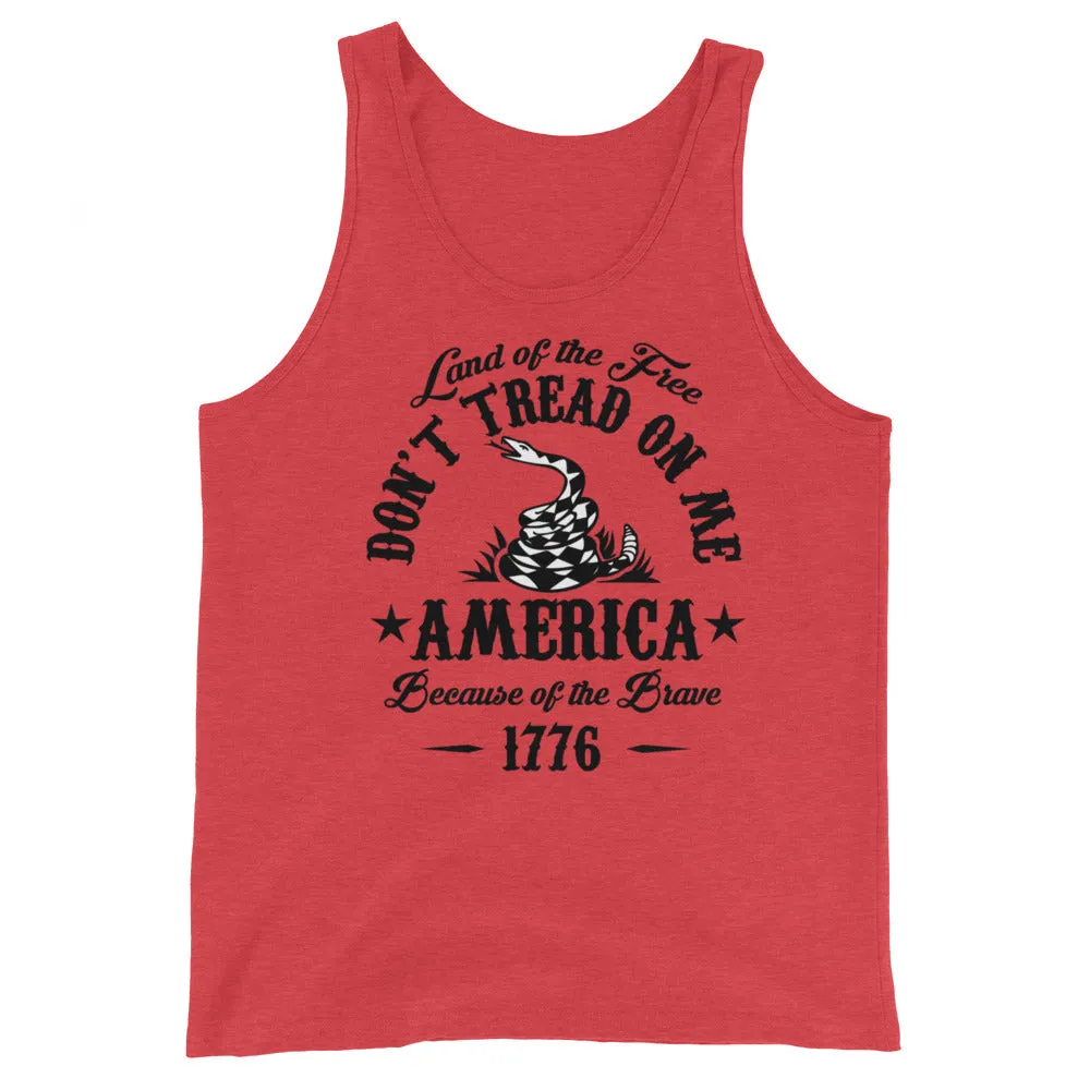 Don’t tread on me Unisex Tank Top