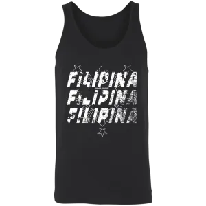 Filipina Filipina Filipina Unisex Cotton Tank Top