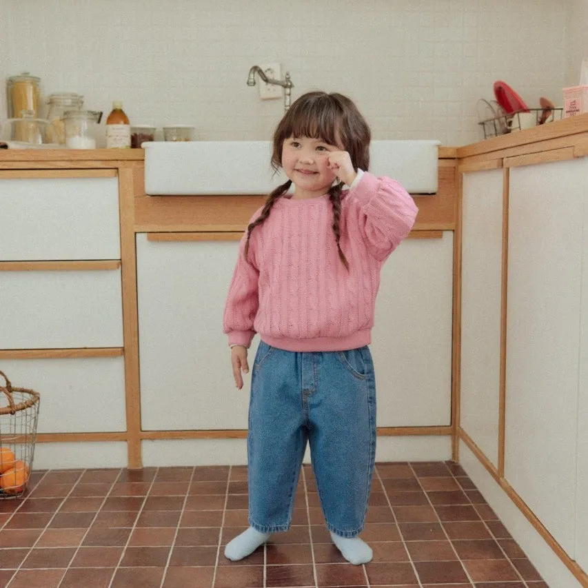 Girls & Boys Denim Pants - Dark