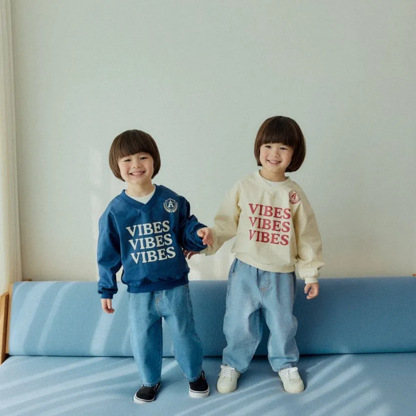 Girls & Boys Denim Pants - Dark