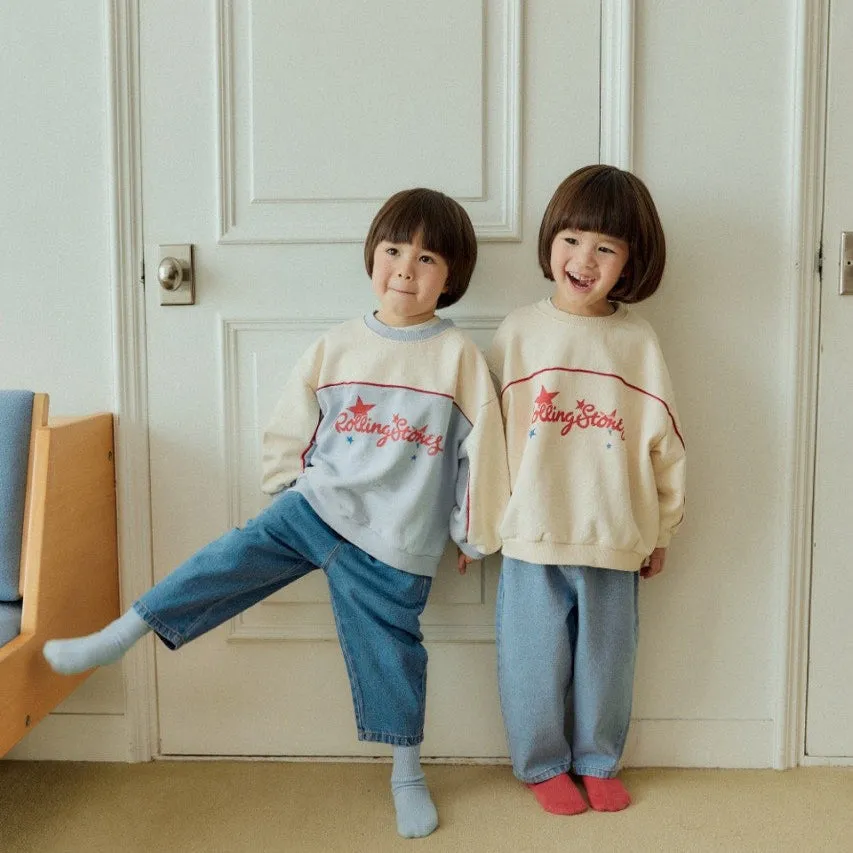 Girls & Boys Denim Pants - Dark
