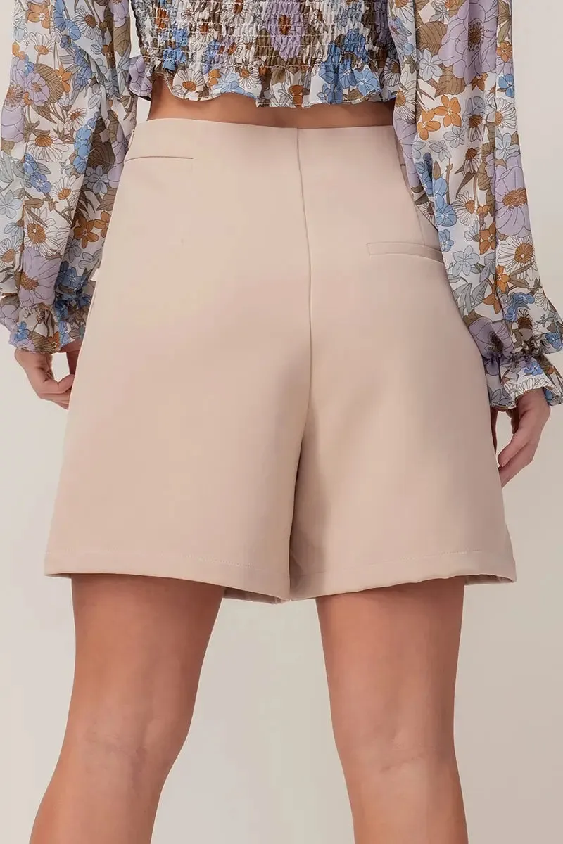 Gold Tone Hardware Bermuda Shorts