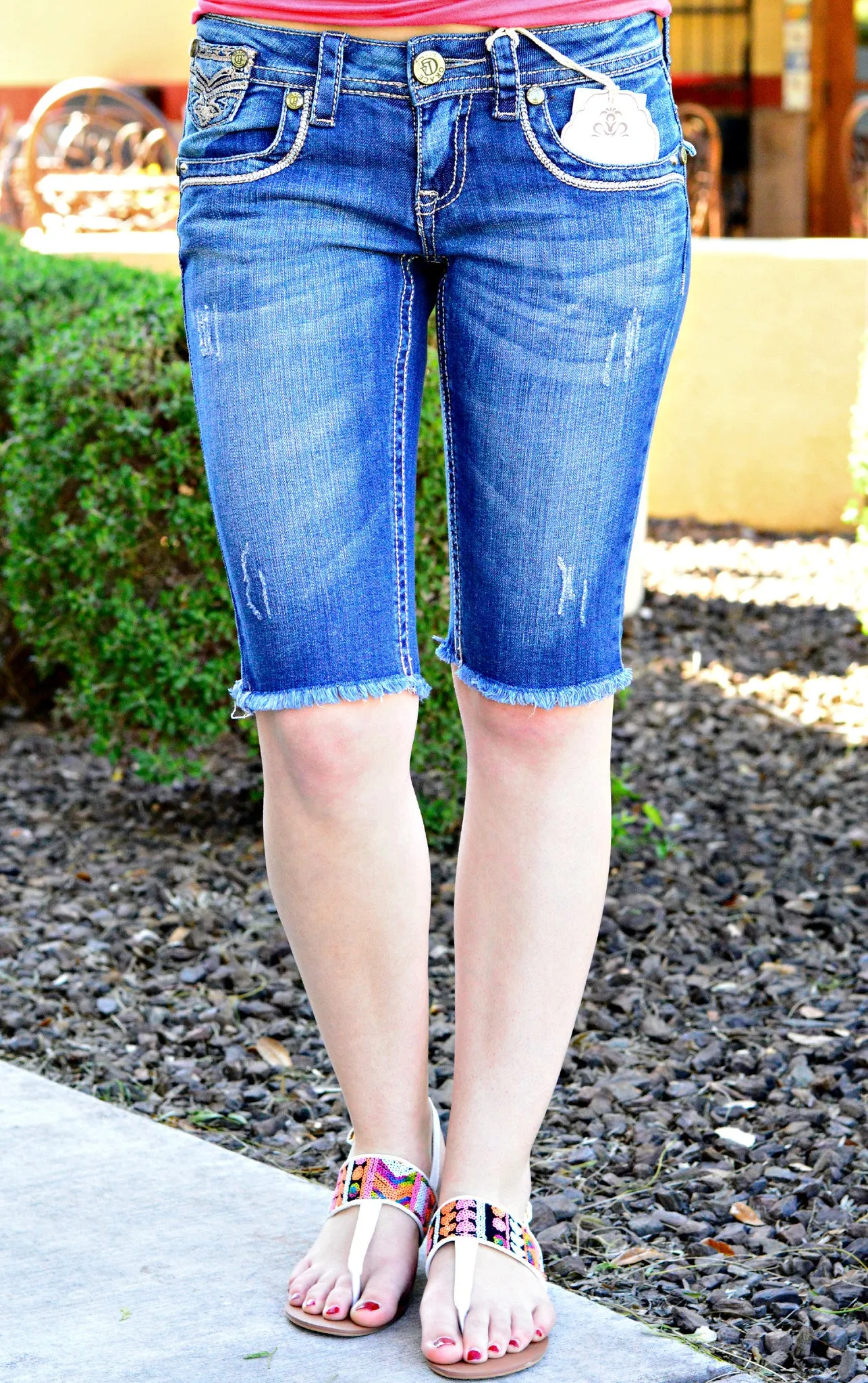 GRACE IN L.A. DANA POINT BERMUDA SHORTS