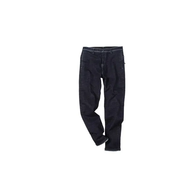 'Grease' Solid Regular Fit Denim Jeans