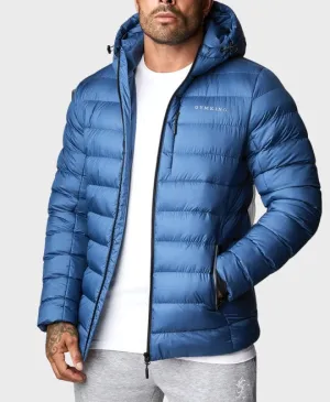 Gym King Reflect Puffer Jacket Moonlight Blue