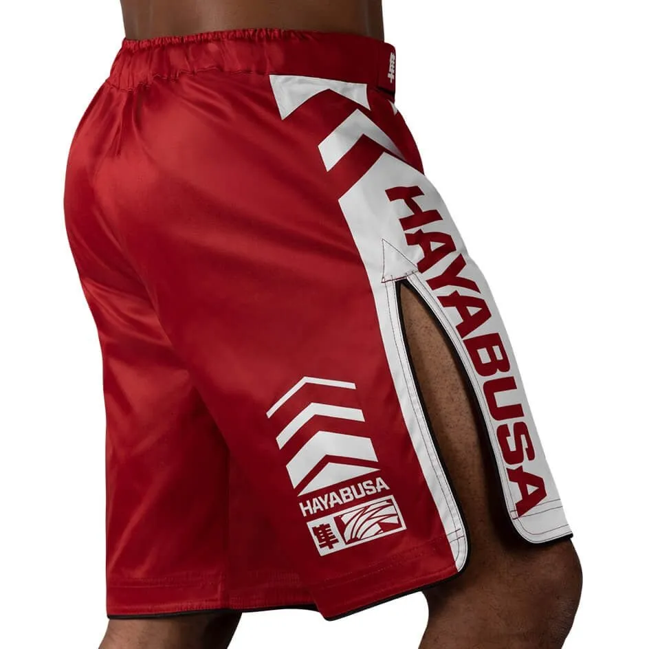HAYABUSA® Icon MMA Shorts |Fight Shorts | Training Wrestling Fight Shorts Men's Boxing MMA Combat BJJ Grappling Fitness Muay Thai Kickboxing