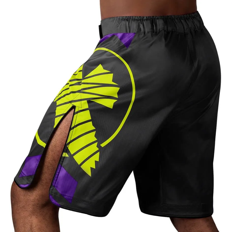 HAYABUSA® Icon MMA Shorts |Fight Shorts | Training Wrestling Fight Shorts Men's Boxing MMA Combat BJJ Grappling Fitness Muay Thai Kickboxing