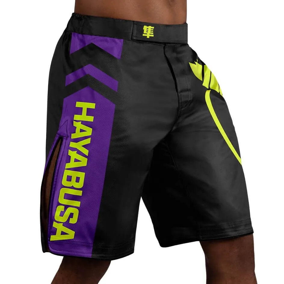 HAYABUSA® Icon MMA Shorts |Fight Shorts | Training Wrestling Fight Shorts Men's Boxing MMA Combat BJJ Grappling Fitness Muay Thai Kickboxing