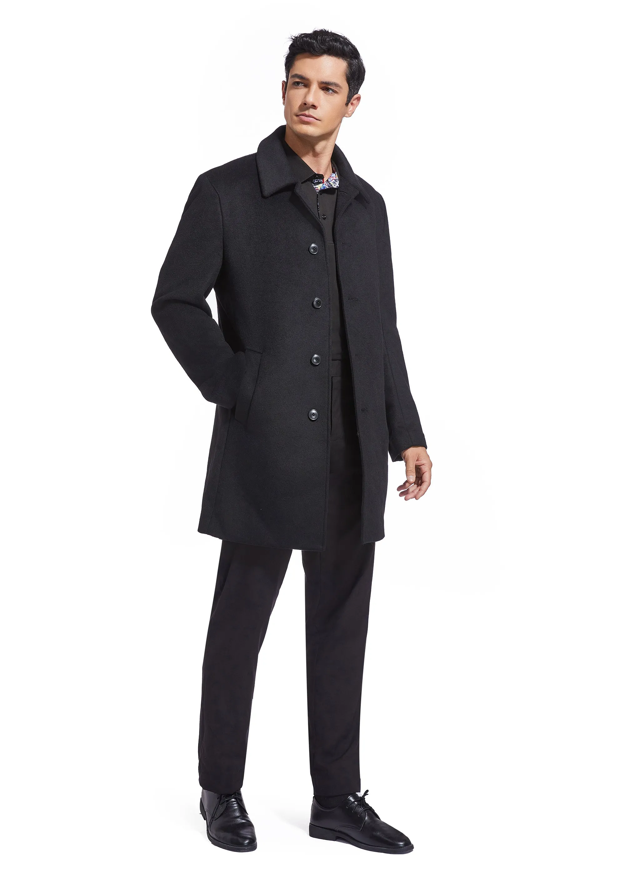 Hechter Paris Spencer Black Coat