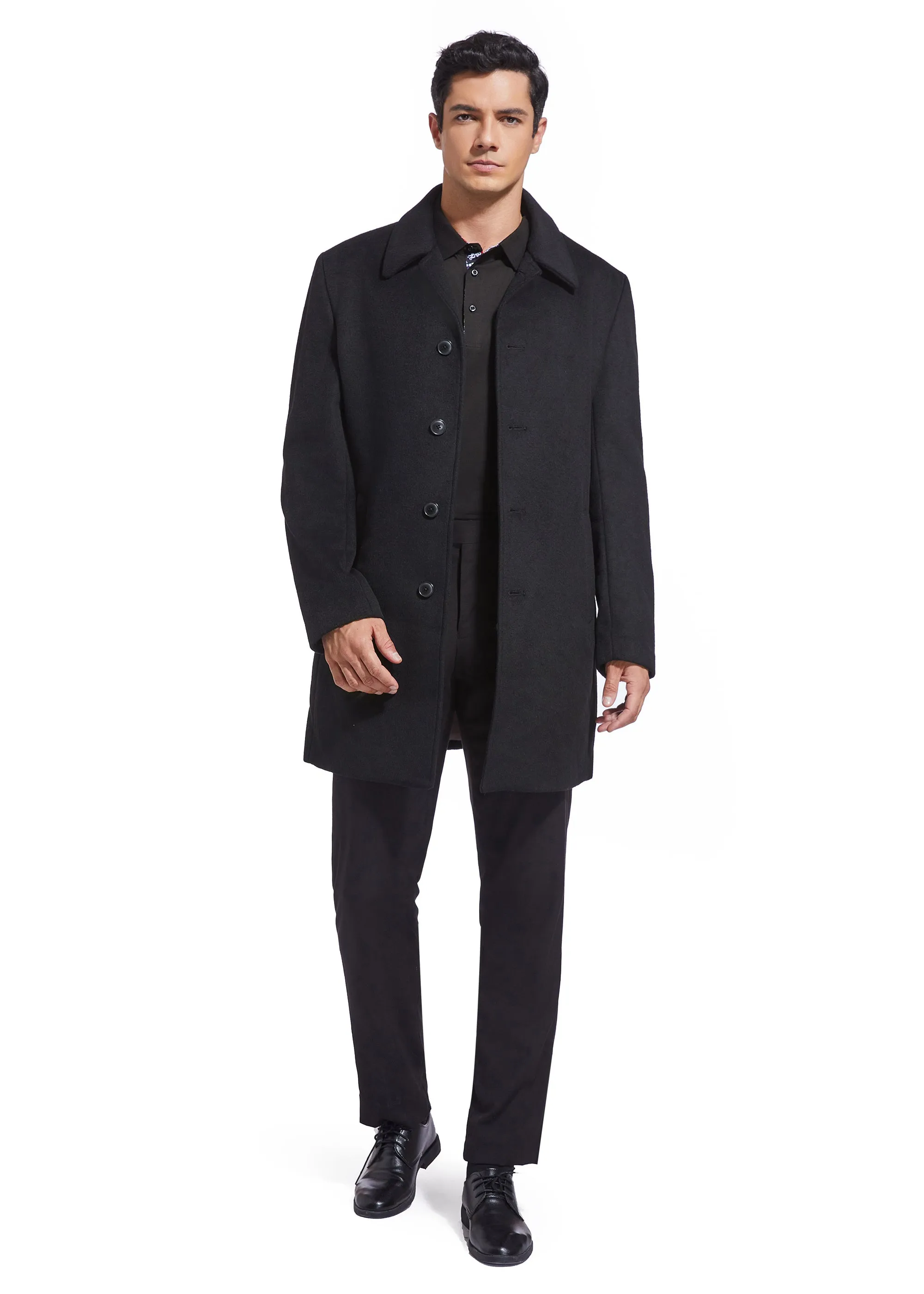Hechter Paris Spencer Black Coat