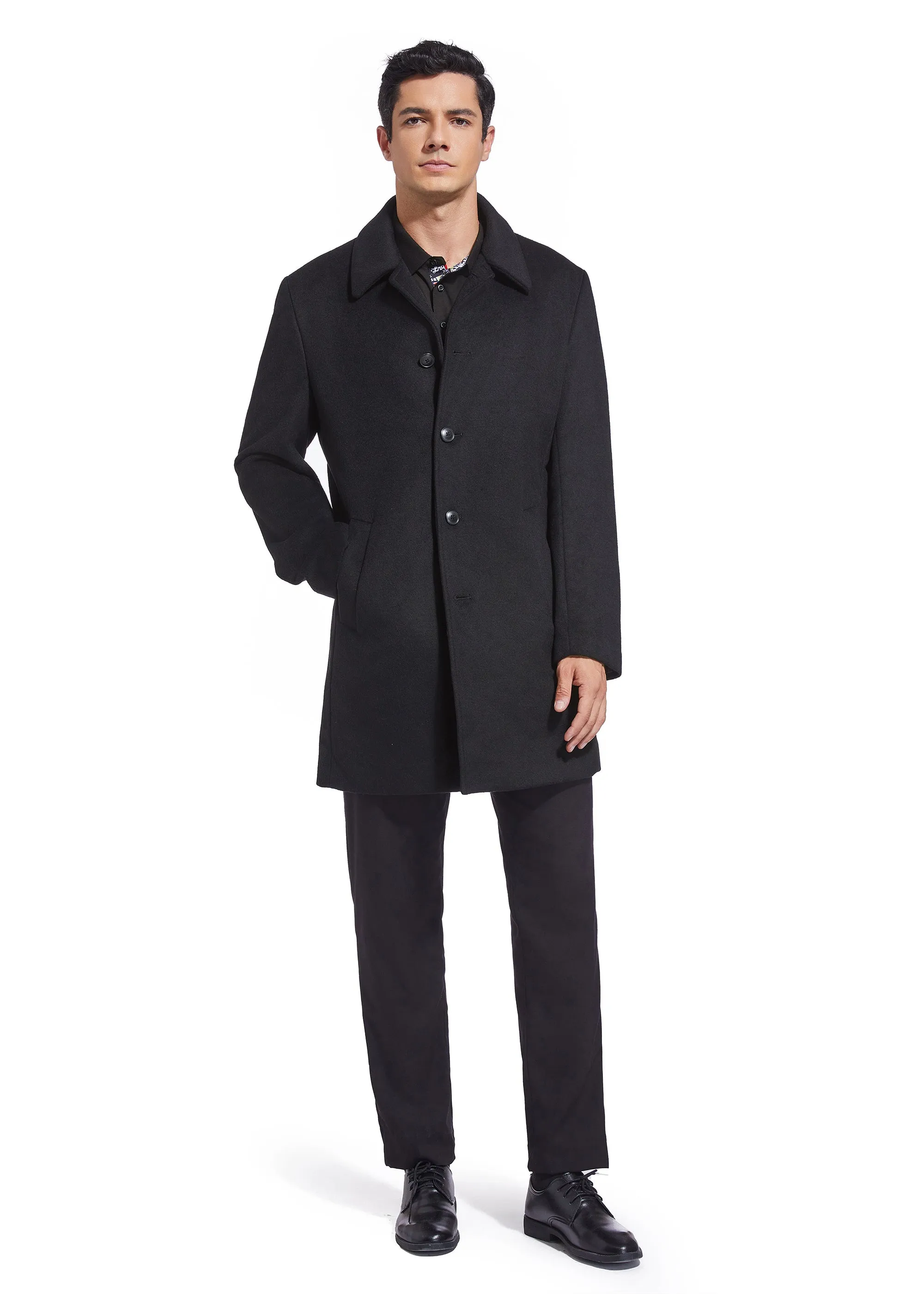 Hechter Paris Spencer Black Coat