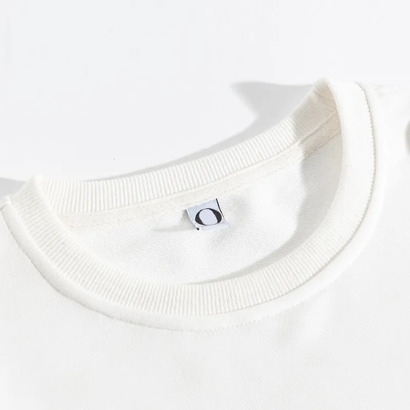 Hello Christmas O-Neck White Sweater V