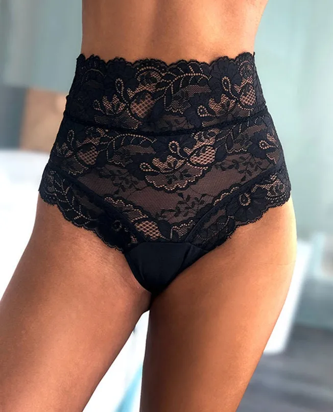 High Waist Panties | Lace Panties | Hipster Panties | Sexy Panties | See Through Panties | Lace Thong | Sexy Thong | Womens Panties