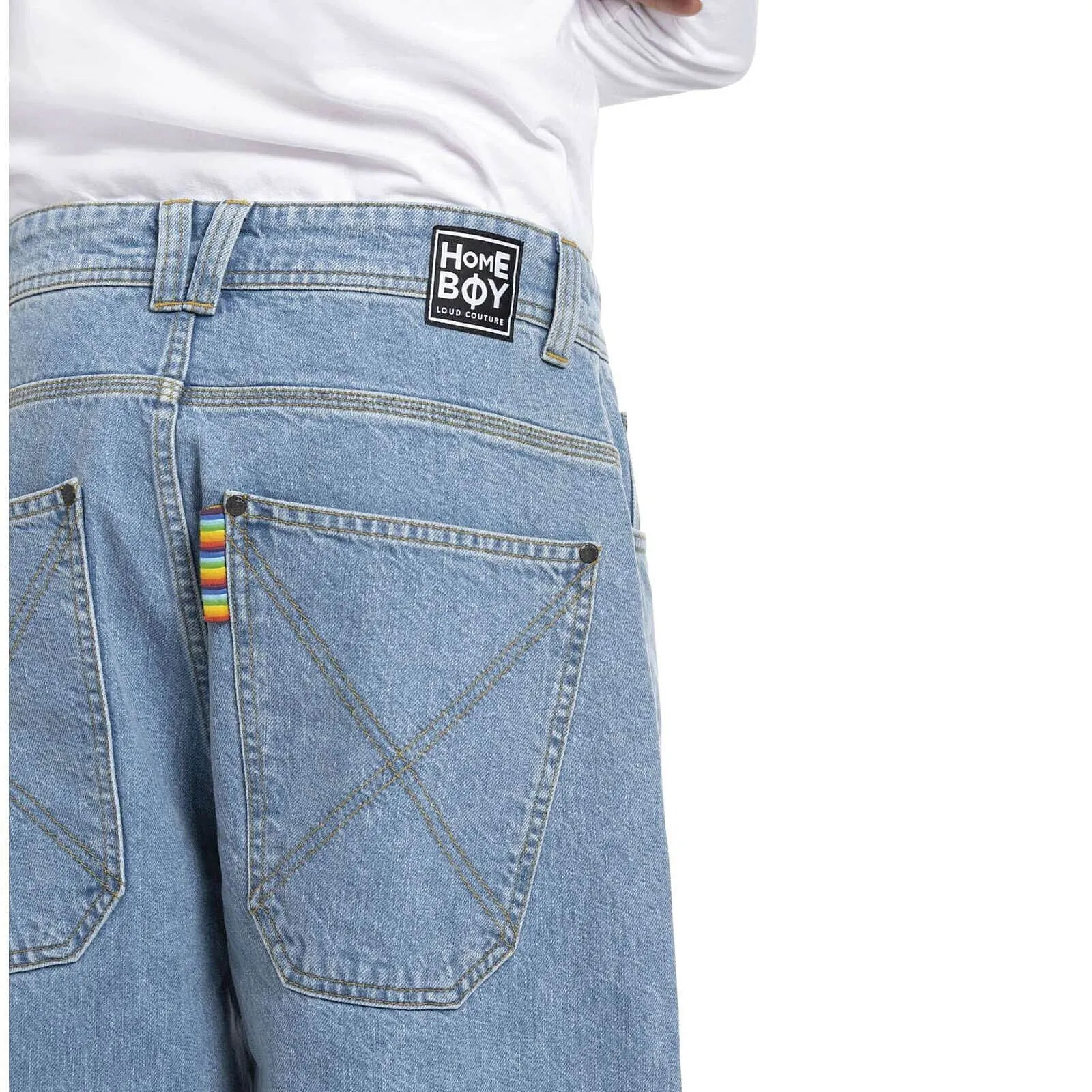 Homeboy x-tra MONSTER Denim pants MOON