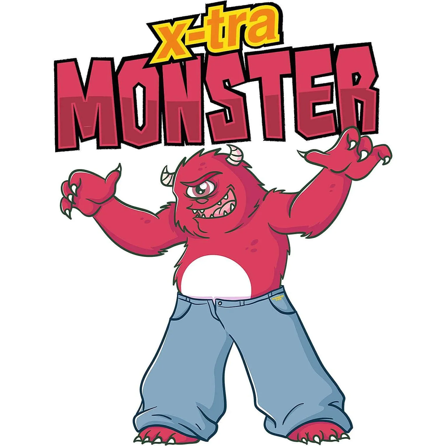 Homeboy x-tra MONSTER Denim pants MOON