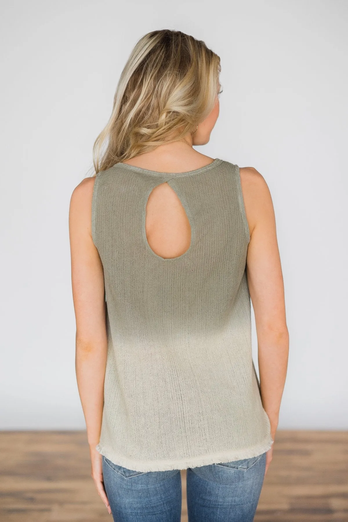 Hometown Girl Ombre Tank