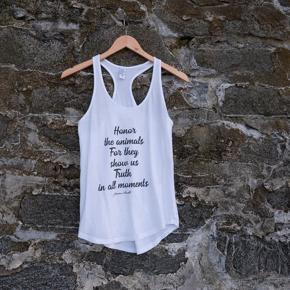 Honor the animals - Women's Tank Top