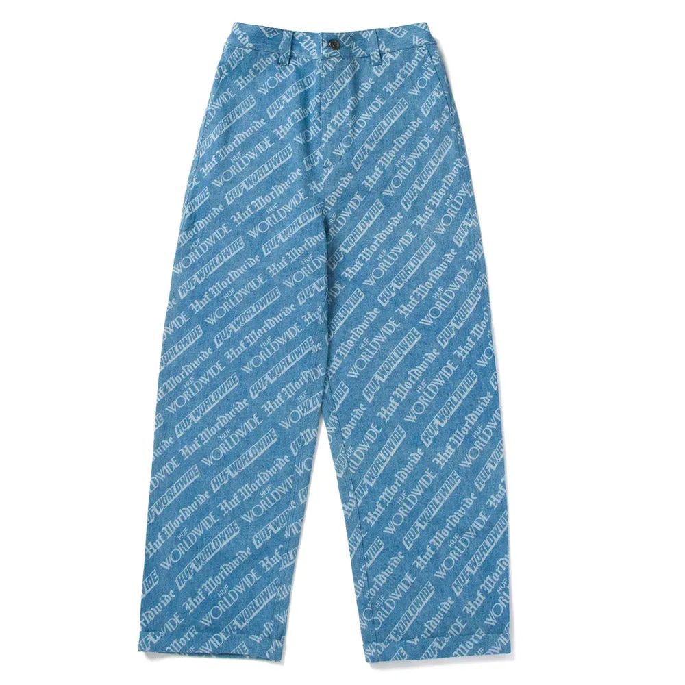 Huf - Bleached Baggie Denim
