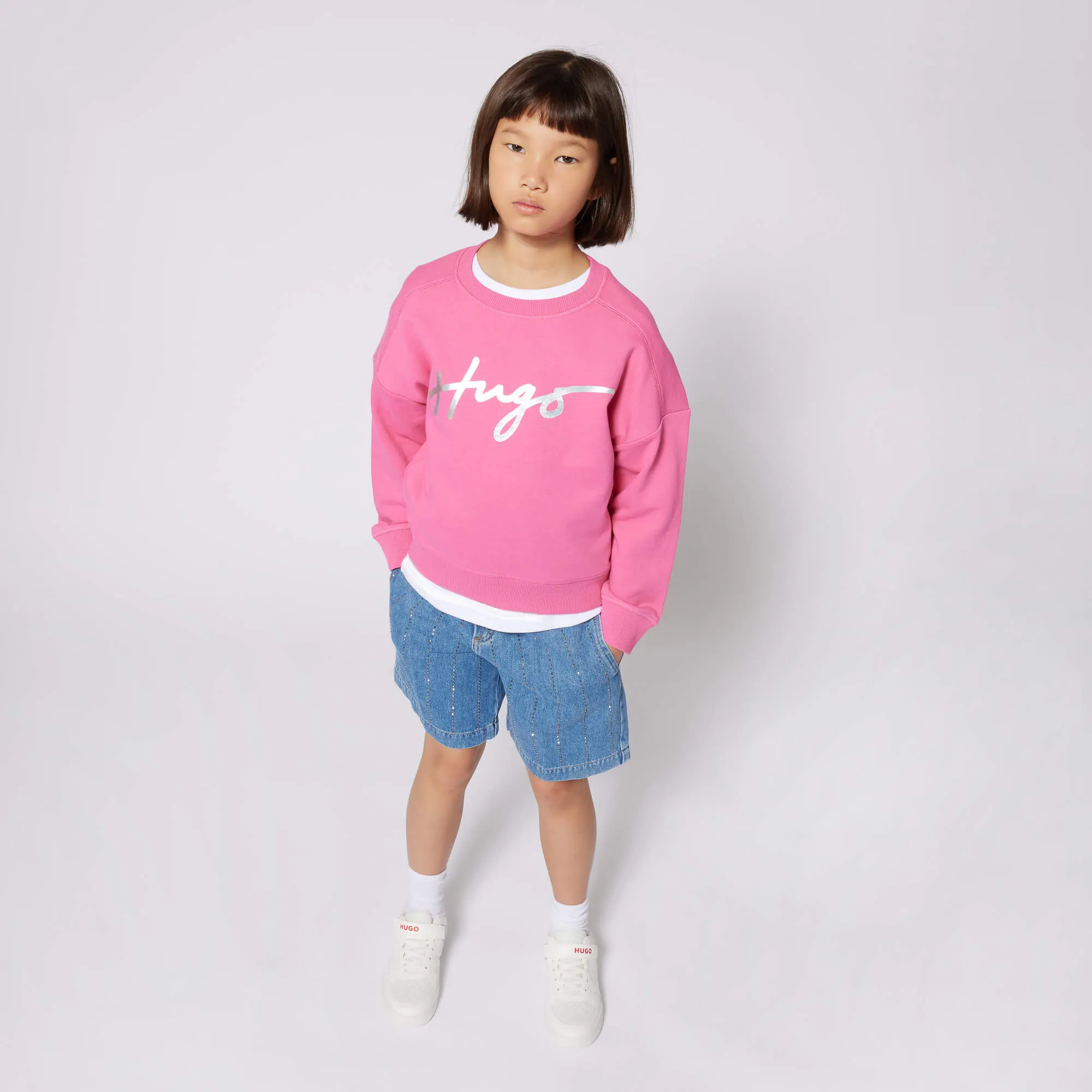 Hugo Sparkle Jean Shorts