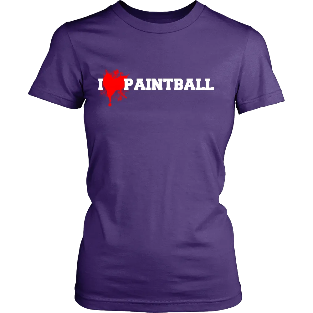 I Love Paintball (Women)