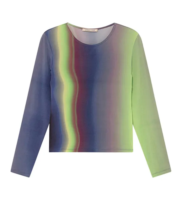 Iceland top in medium blue