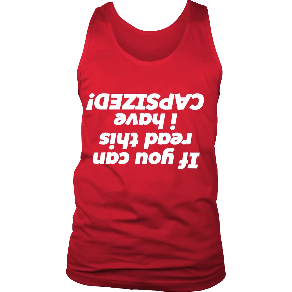 If you can Read This i have a Capsized (Men)