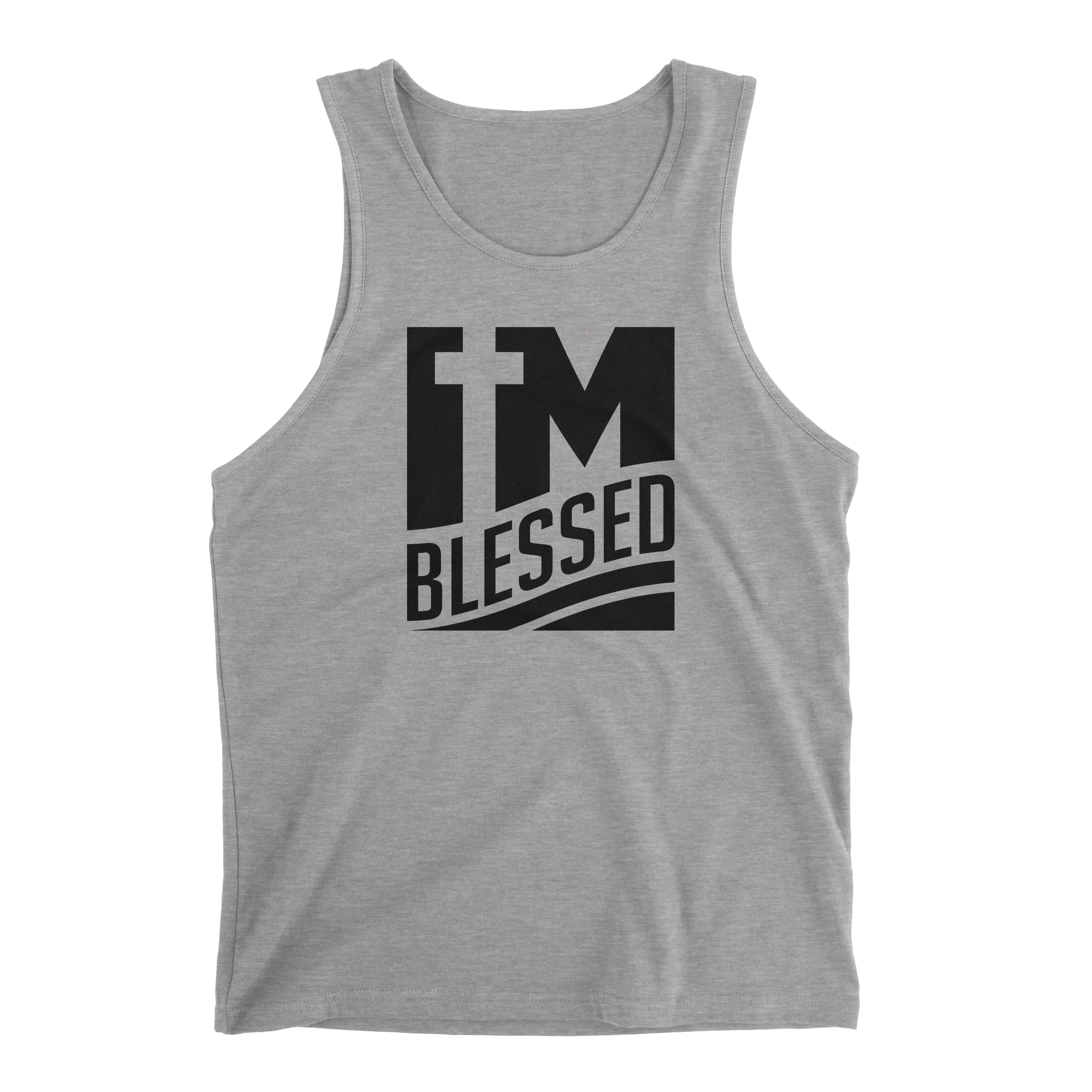 I'm Blessed Christian Tank Top for Men - Christian Clothing