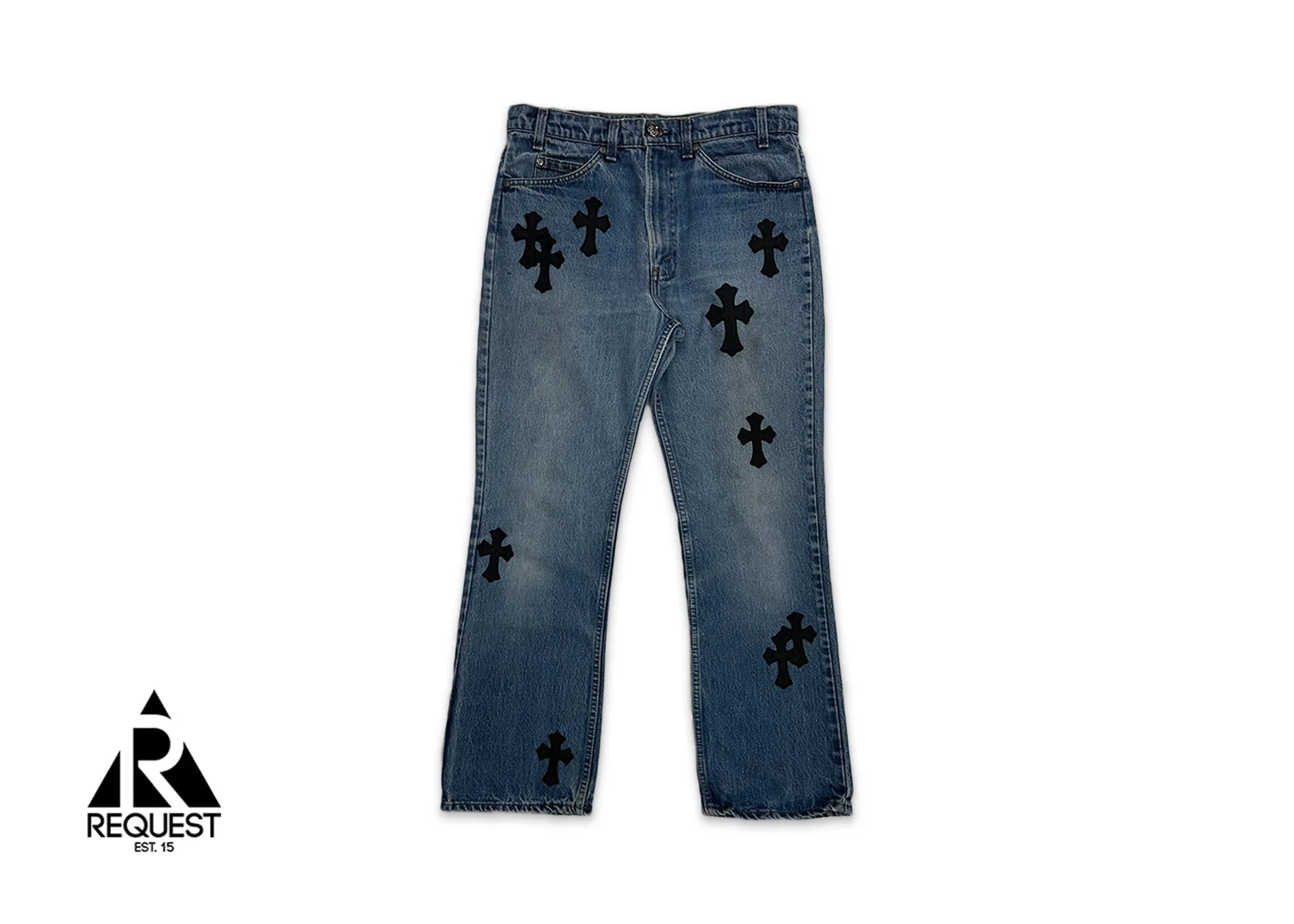 Indigo Levi's Denim "Black Crosses"