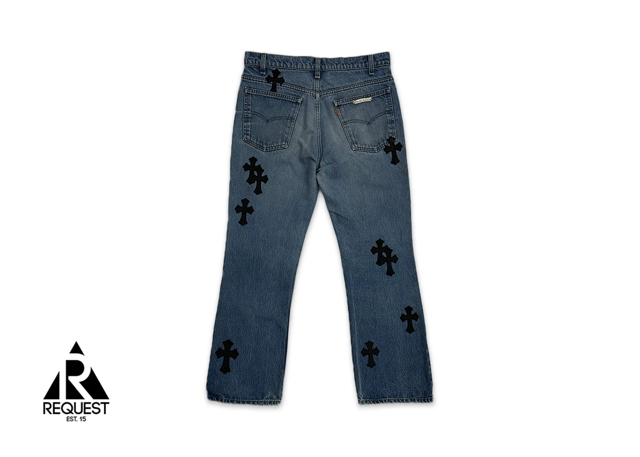 Indigo Levi's Denim "Black Crosses"