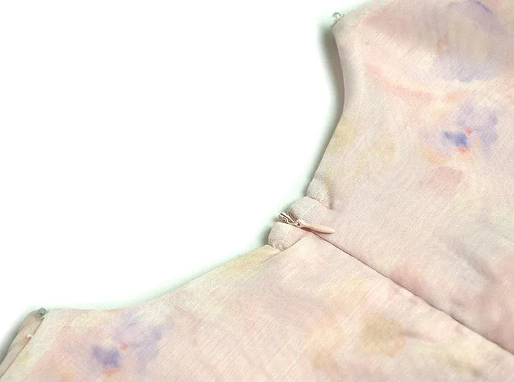 Jardinna Floral  Casual Style A-LINE Dress