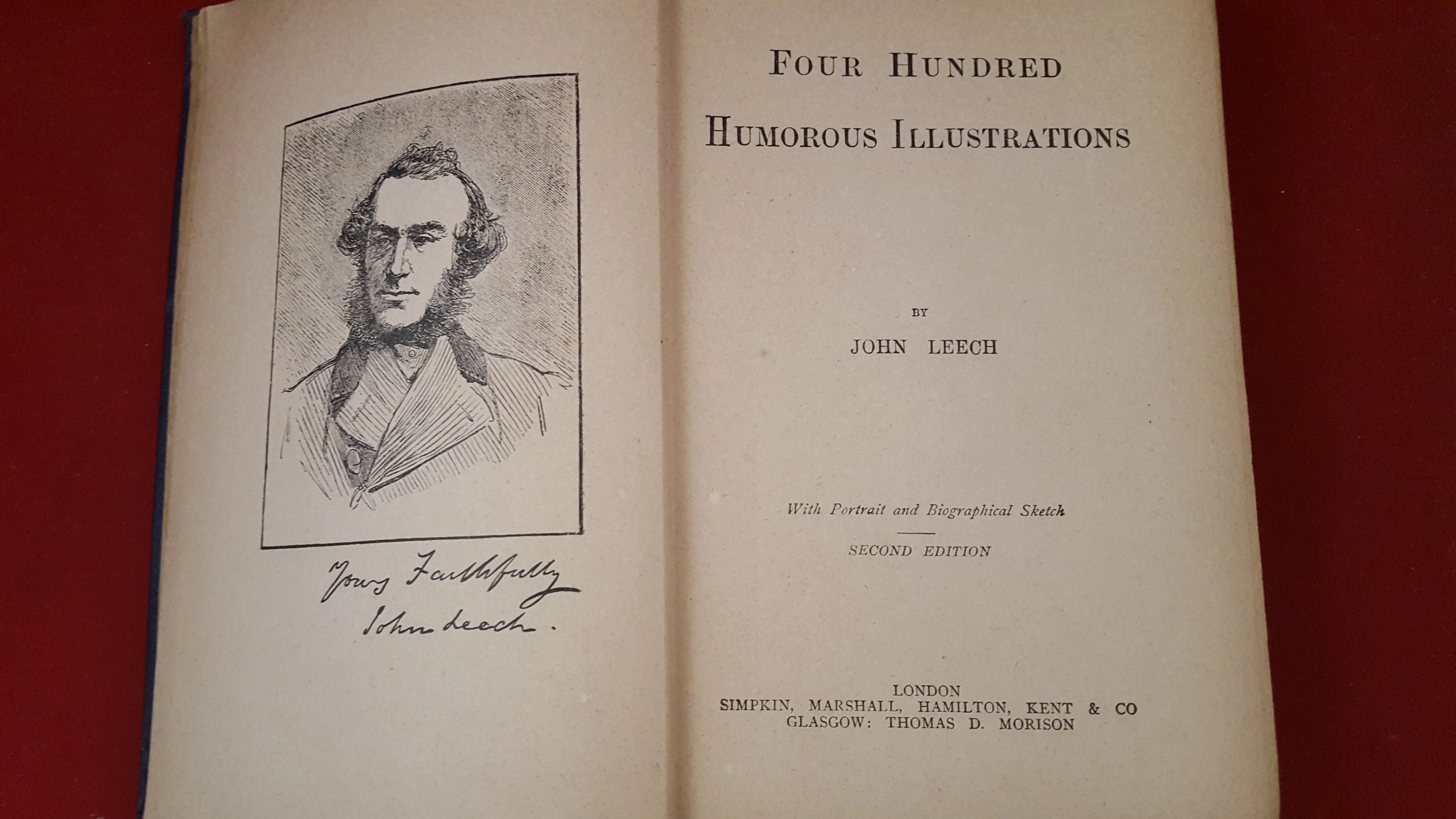 John Leech - Four Hundred Humorous Illustrations, Simpkin ,Hamilton, Kent & Co, 1906